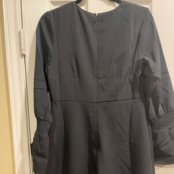 Lark & Ro Sheath Dress Size 6 Navy - Picture 2 of 4